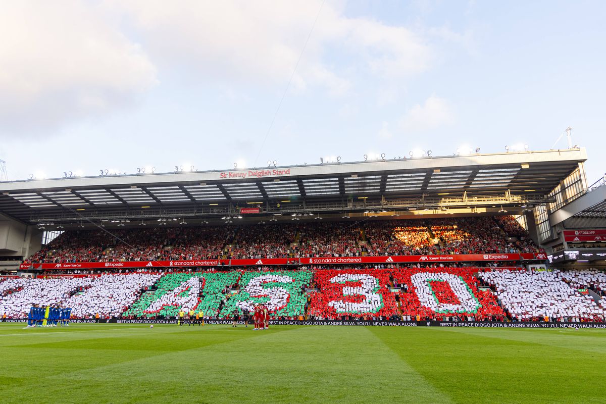 Comemorarea lui Diogo Jota, la Liverpool - Bournemouth