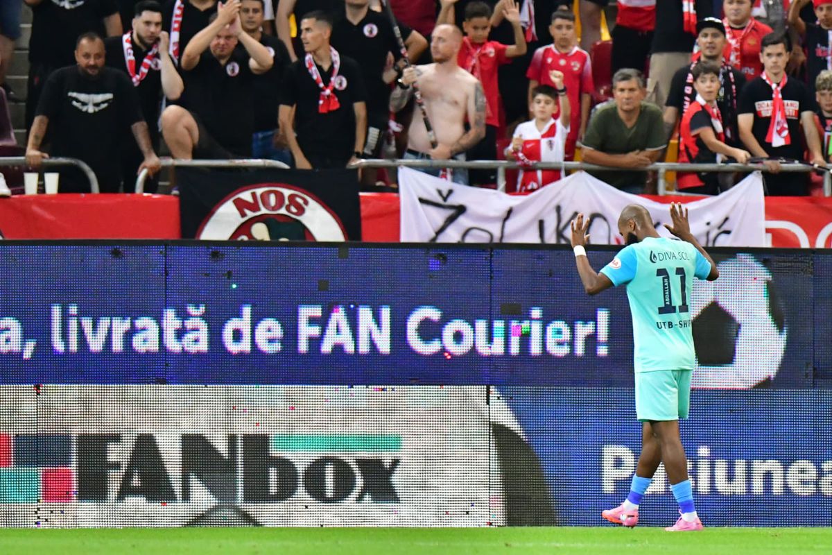 Cu doi fotbaliști eliminați, Dinamo rezistă în fața revelației UTA » Repriză incendiară pe Arena Națională! Clasamentul ACUM