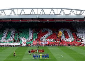„You'll Never Walk Alone”: Momente absolut emoționante la startul Premier League! Anfield a cântat și a plâns în memoria lui Diogo Jota