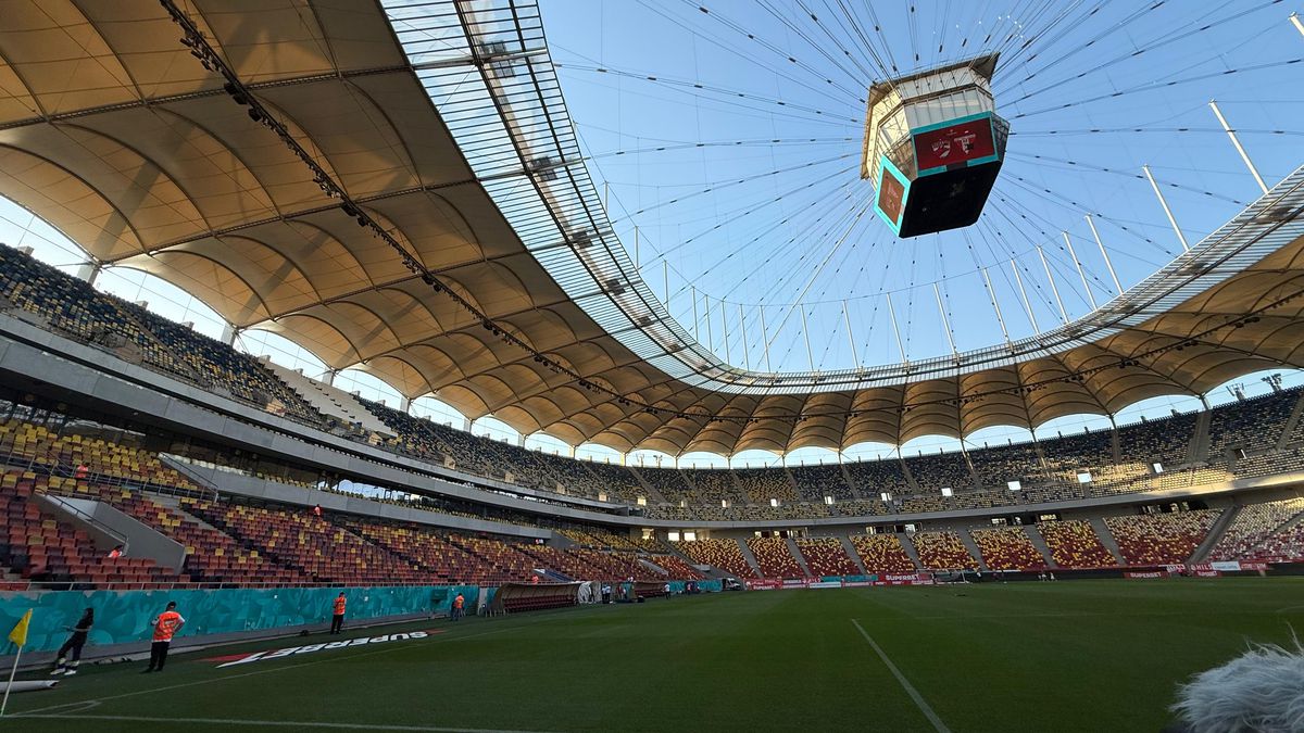 Imagini de la Arena Națională înainte de Dinamo - UTA Arad
