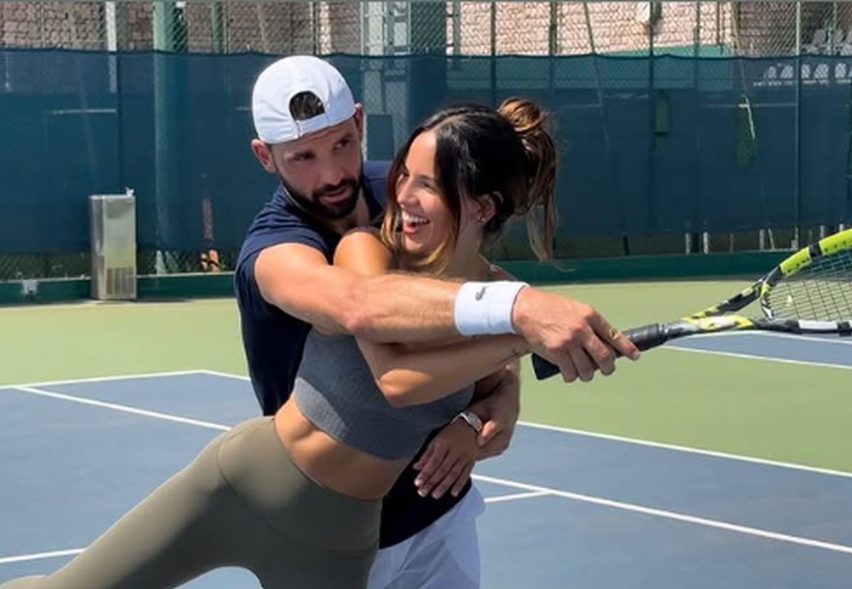 Mesaj romantic pentru bulgarul Grigor Dimitrov din partea noii sale iubite: „Admir fiecare centimetru din omul care ești și care devii”