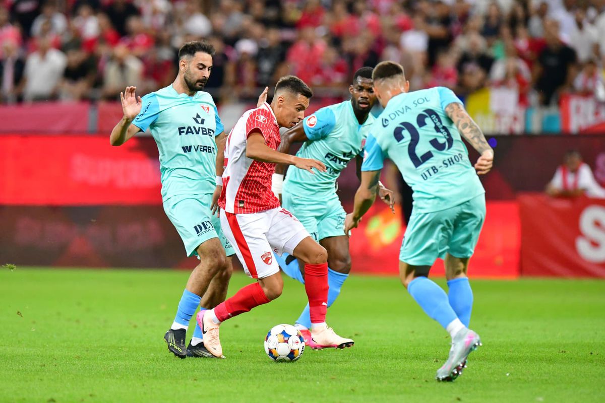 Dinamo - UTA Arad, poze din timpul partidei 15 august 2025