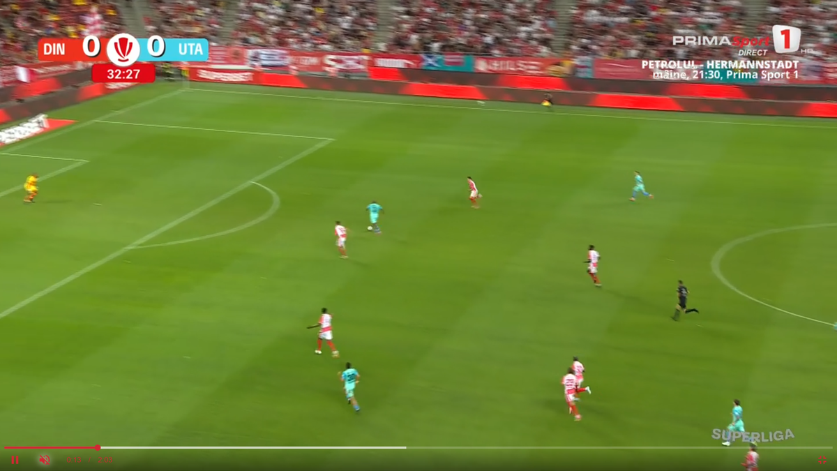 Fanii lui Dinamo au aplaudat golul marcat de UTA! Gestul care i-a sensibilizat