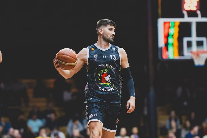 Nandor Kuti, în maioul lui Southern Districts Spartans, în Australia/Foto: Instagram (Nandor Kuti)