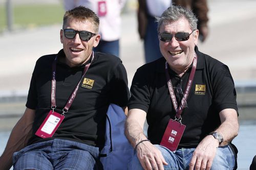 Axel Merckx, alături de tatăl său, legendarul Eddy Merckx/Foto: Imago Images