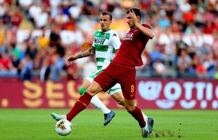 AS ROMA - SASSUOLO 4-2 // Vlad Chiricheș, debut de coșmar la noua echipă » Tabela de pe Olimpico arăta neverosimil încă de la pauză