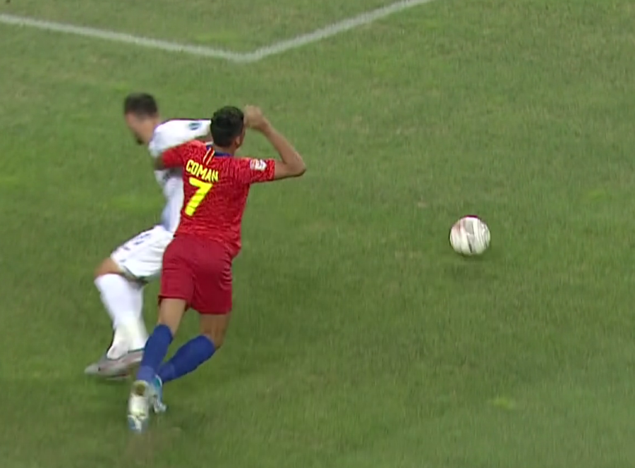 CRAIOVA - FCSB 0-1 // FOTO Moment controversat în startul meciului » A exagerat Istvan Kovacs?
