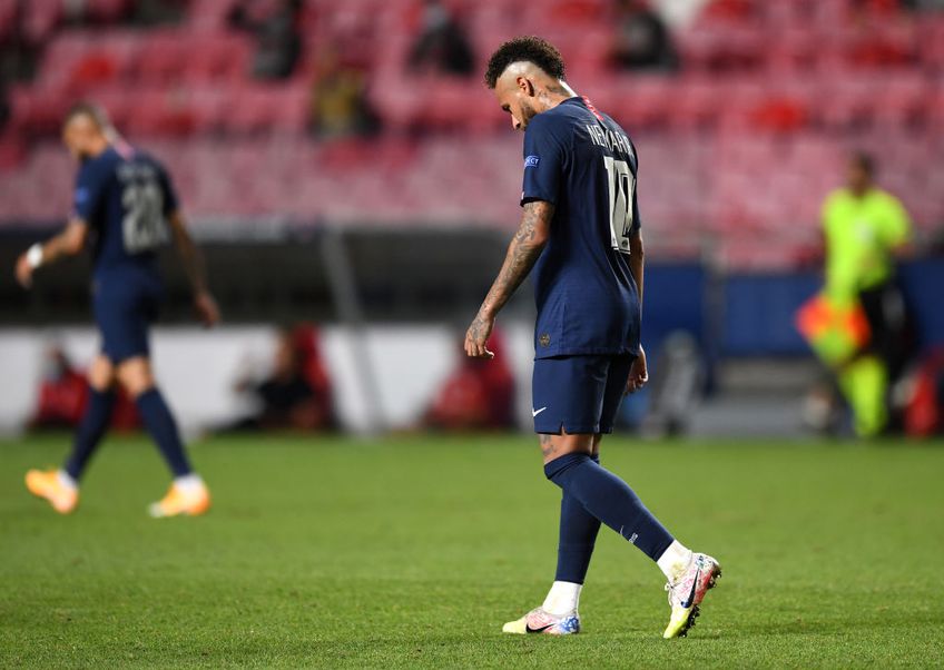 Neymar i-a dat o palmă lui Álvaro González în meciul pierdut de PSG cu Marseille, scor 0-1, acuzându-și adversarul de rasism.
