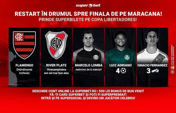 America Latină se pregătește de spectacol! Prinde SuperDerby-urile din Copa Libertadores!