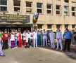 VIDEO + FOTO CFR Cluj, gest superb pentru medicii de la Spitalul de Boli Infecțioase din Cluj: „Voi sunteți eroii noștri! Ne înclinăm în fața voastră!”