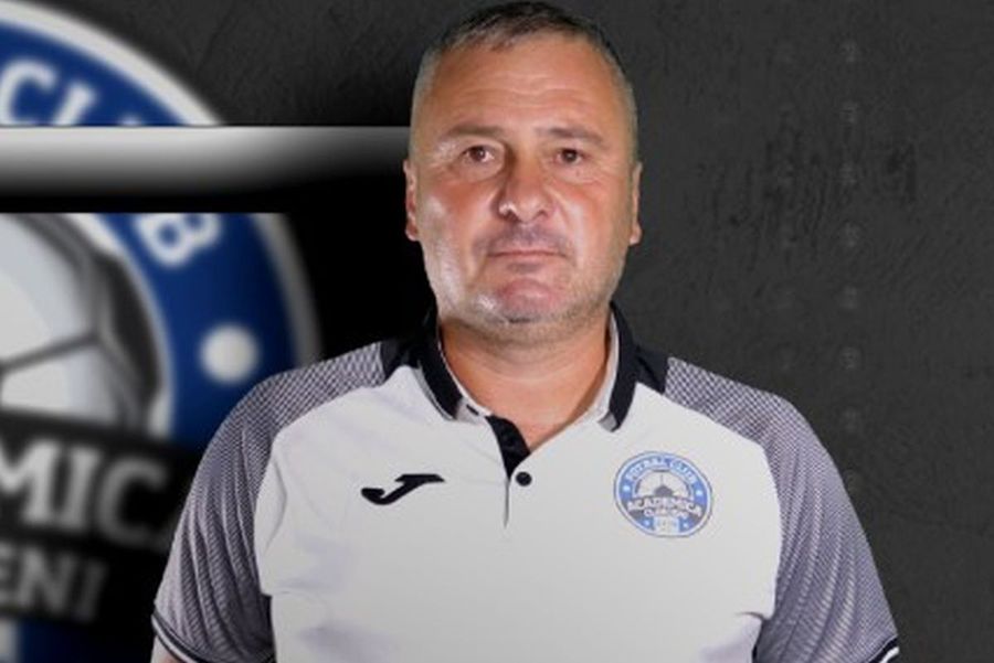 John Ene / Sursă foto: Academica Clinceni Alegere-surpriză » Academica Clinceni a anunțat cine îi ia locul lui Ilie Poenaru: „El va pregăti următorul meci”