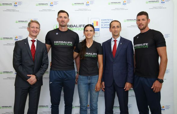 Herbalife Nutrition a fost desemnat „Partener în Nutriție” al Comitetului Olimpic și Sportiv Român