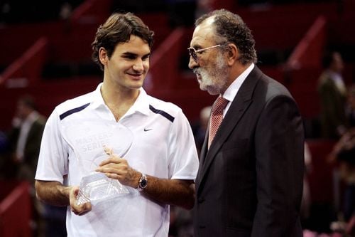 Ion Țiriac, așături de Roger Federer
Foto: Imago