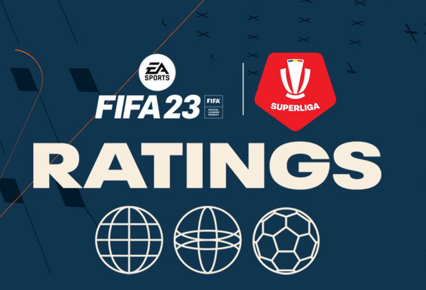TOP 10 jucători din SuperLigă în FIFA 23