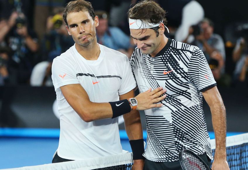 Rafael Nadal și Roger Federer // foto: Guliver/gettyimages