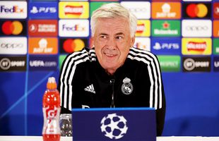 Ancelotti s-a amuzat la conferință: „10 goluri sezonul ăsta sau îmi rupi carnetul de antrenor”