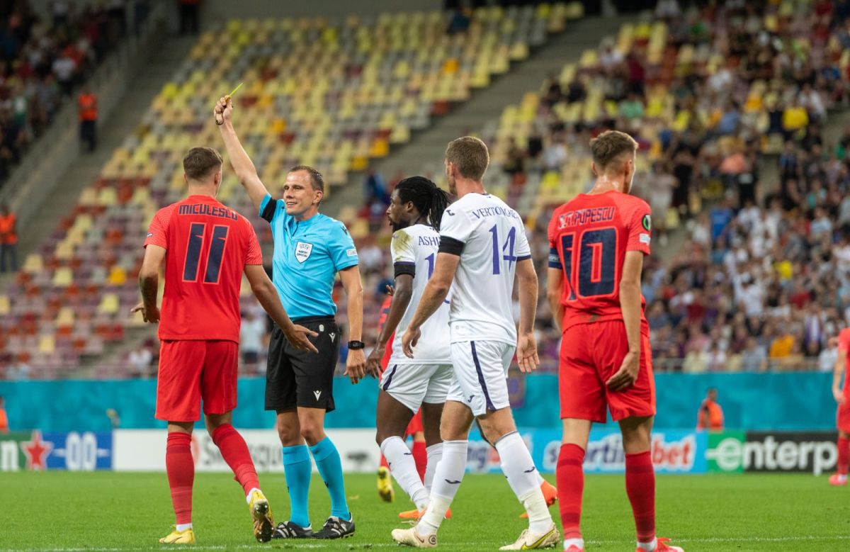 FCSB - Anderlecht 0-0 » Fără goluri pe Arena Națională, în primul meci acasă în grupele ECL pentru roș-albaștri