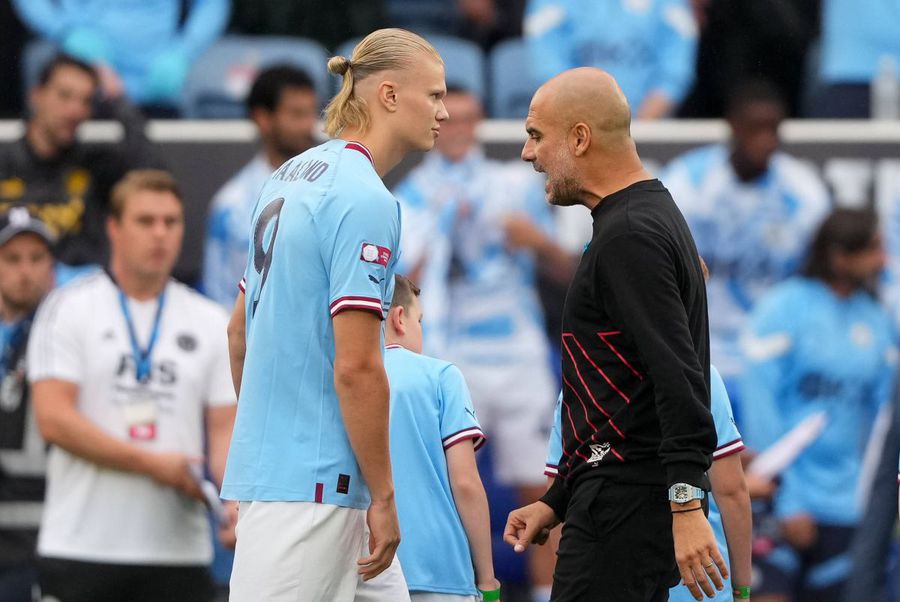 Erling Haaland și Pep Guardiola: Imago Images Comparat cu Cruyff » Haaland, elogiat de Guardiola, după supergolul din Liga Campionilor