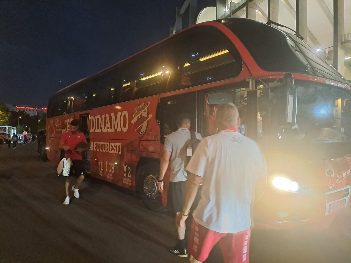 Dinamo - FCU Craiova, imagini dinaintea meciului