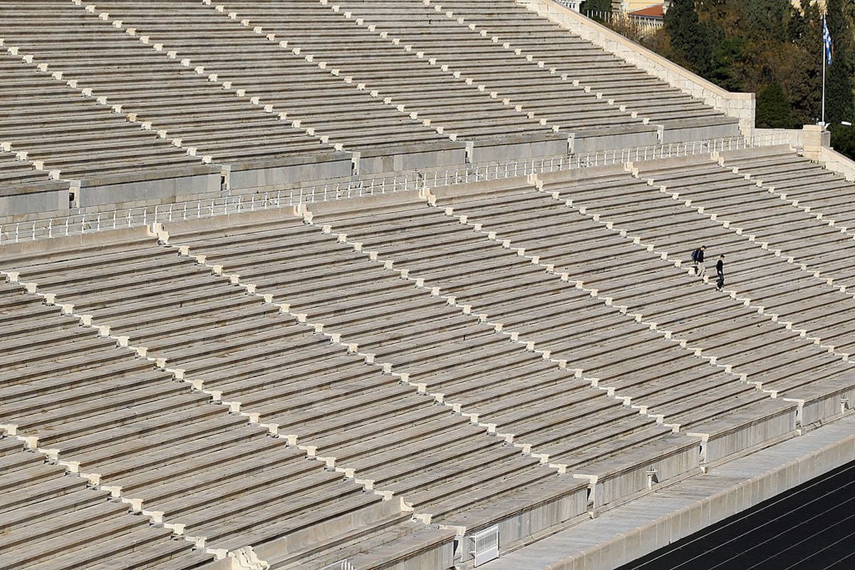 Tenis în Cupa Davis pe Panathenaic, stadionul istoric al Greciei