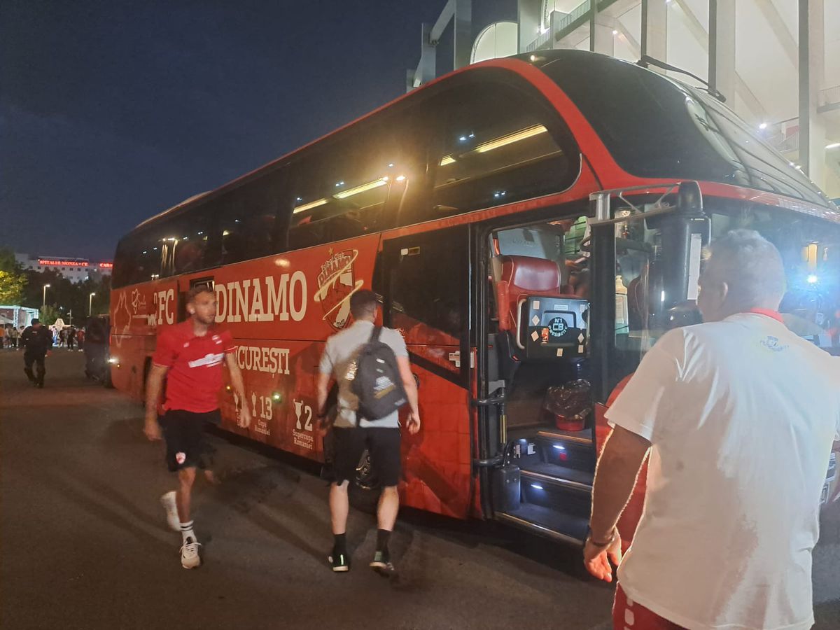 Dinamo - FCU Craiova, imagini dinaintea meciului