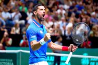 La 5 zile distanță de finala US Open 2023, Novak Djokovic a calificat Serbia în sferturile Cupei Davis