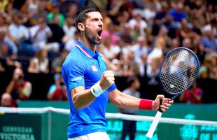 La 5 zile distanță de finala US Open 2023, Novak Djokovic a calificat Serbia în sferturile Cupei Davis