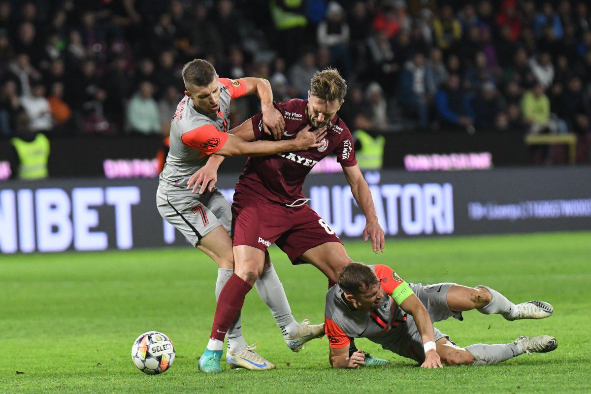 Gesturile făcute de Louis Munteanu în CFR Cluj - FCSB, chiar în fața camerelor de filmat