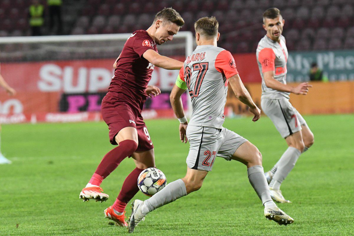 Gesturile făcute de Louis Munteanu în CFR Cluj - FCSB, chiar în fața camerelor de filmat