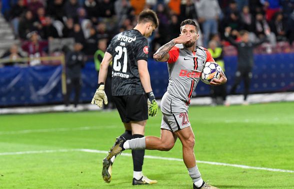 CFR Cluj - FCSB 2-2 » Jenantă în prima repriză, campioana a reușit 30 de minute foarte bune după pauză și a revenit spectaculos de la 0-2!