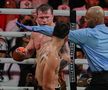 Saul Canelo Alvarez (34 de ani) l-a învins pe Edgar Berlanga (27 de ani) printr-o decizia unanimă. Mexicanul şi-a păstrat centurile WBC, WBO şi WBA la categoria supermijlocie / FOTO: Imago