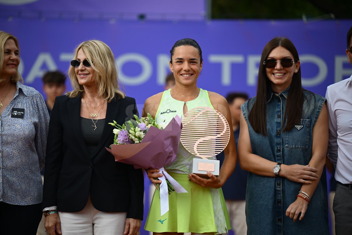 Miriam Bulgaru, campioană la Țiriac Foundation Trophy 2024 » Festivitate specială, cu Țiriac, Nadia și Halep