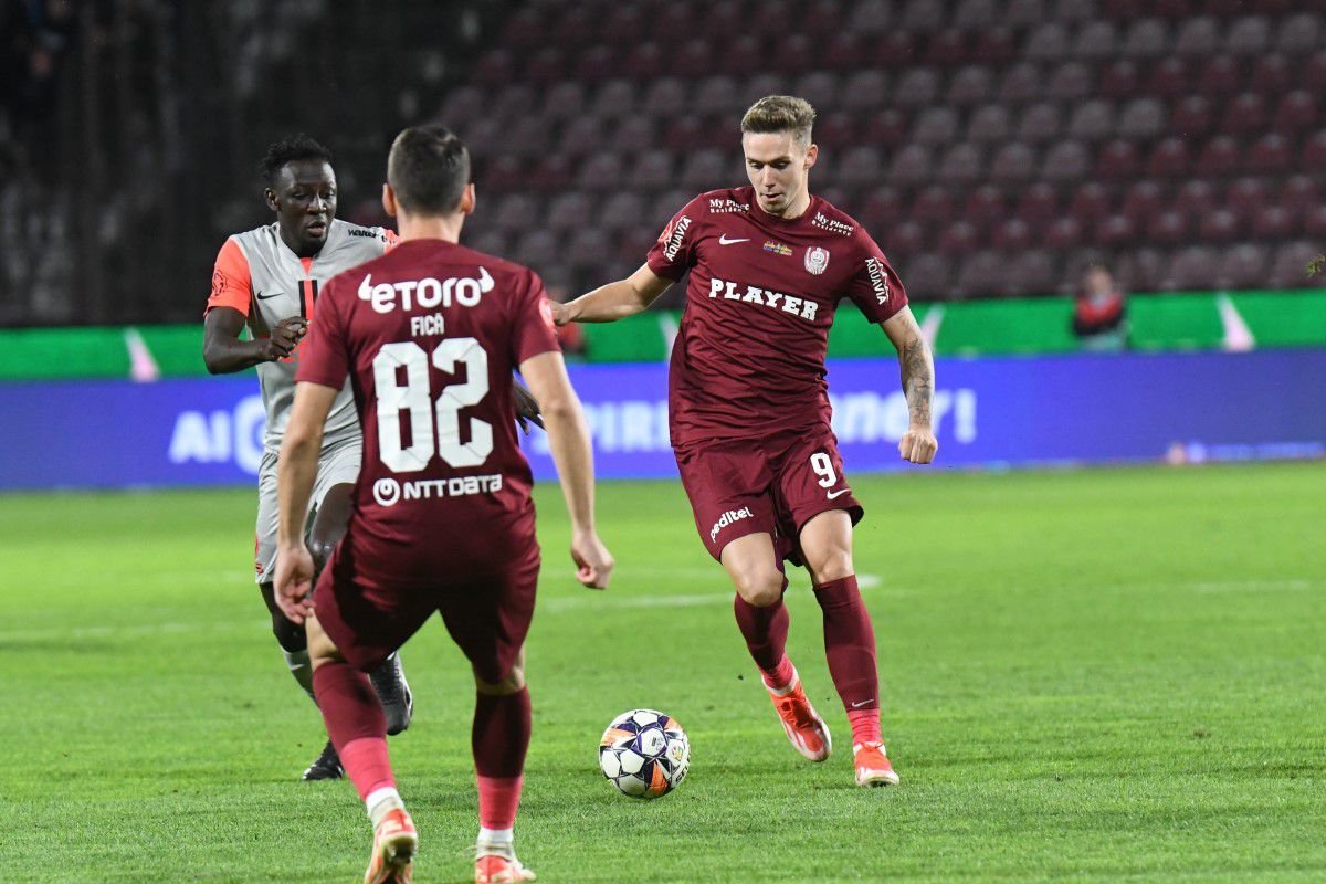 CFR Cluj - FCSB, în etapa 9 de campionat