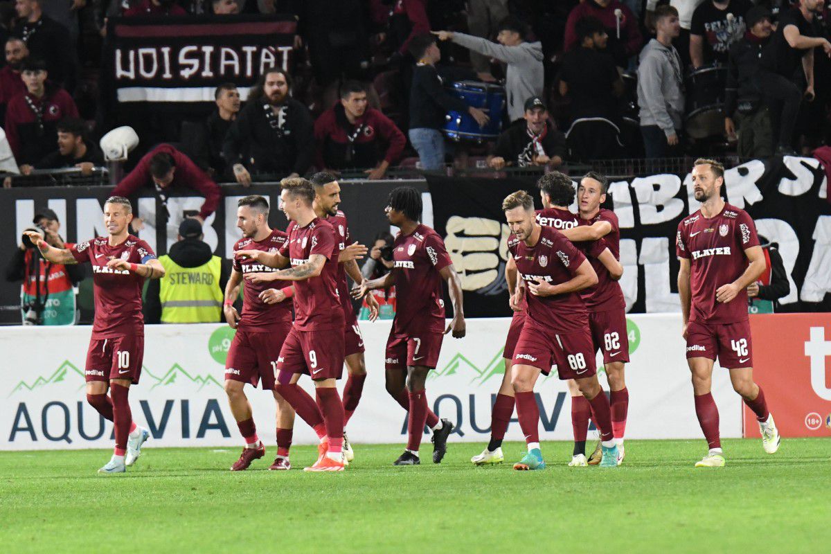 CFR Cluj - FCSB 2-2 » Jenantă în prima repriză, campioana a reușit 30 de minute foarte bune după pauză și a revenit spectaculos de la 0-2!