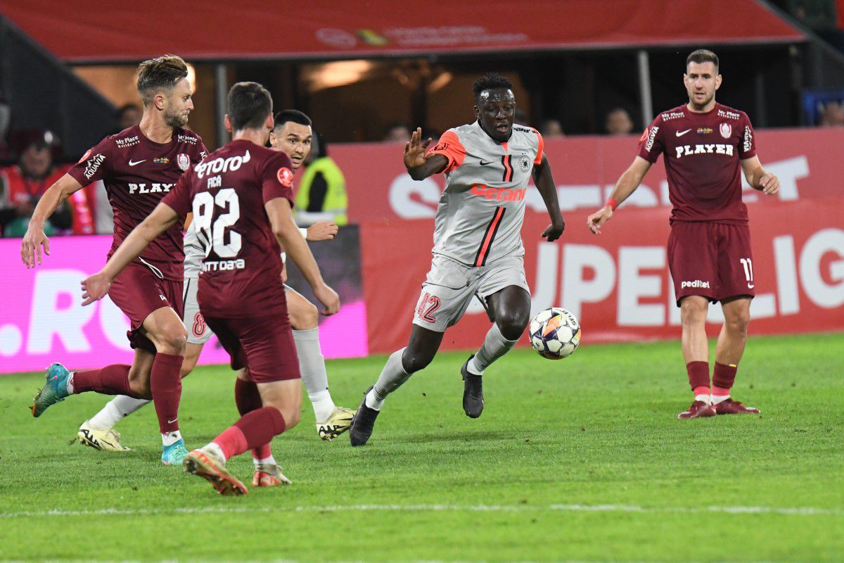 CFR Cluj - FCSB, în etapa 9 de campionat