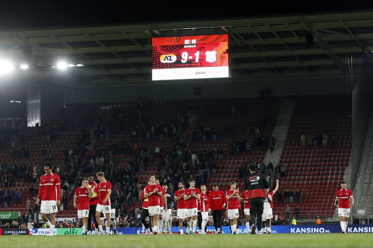 AZ Alkmaar - Heerenveen, scor 9-1 / FOTO: Imago