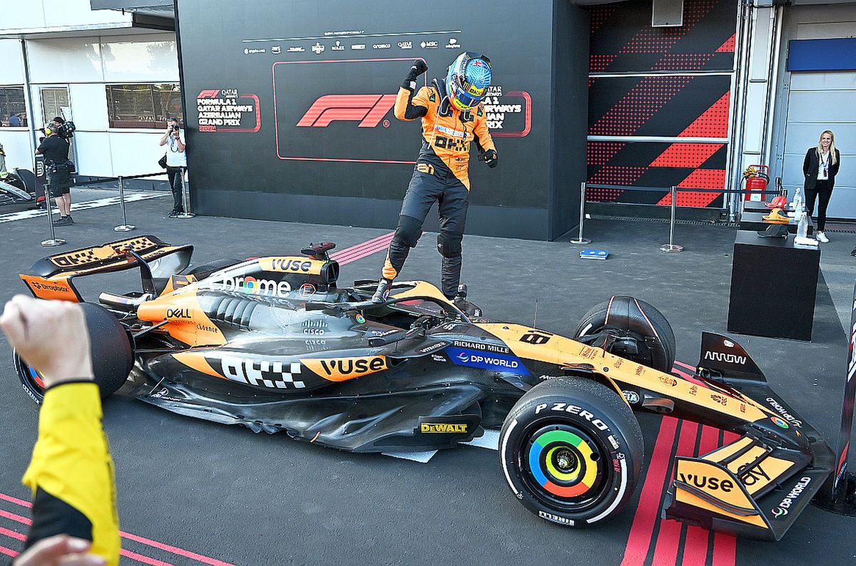 Oscar Piastri se apără magistral în fața lui Leclerc și câștigă la Baku » Final cu accident dur, plus premieră în ultimul deceniu: s-a schimbat liderul general!