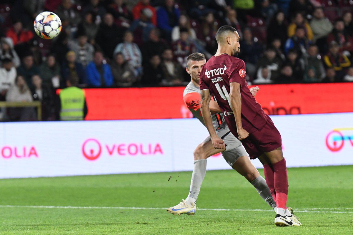 Gesturile făcute de Louis Munteanu în CFR Cluj - FCSB, chiar în fața camerelor de filmat