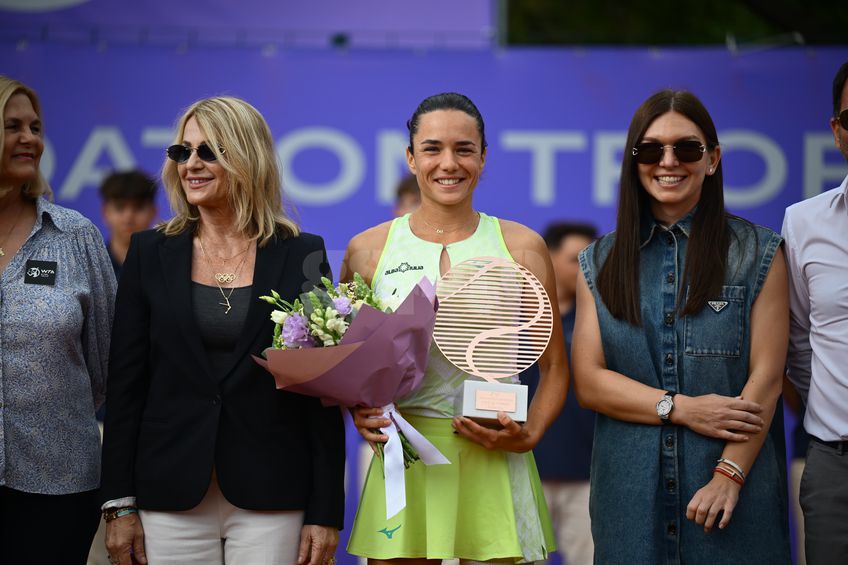 Miriam Bulgaru e campioana de la Țiriac Foundation Trophy 2024 / FOTO: Raed Krishan (GSP.ro)