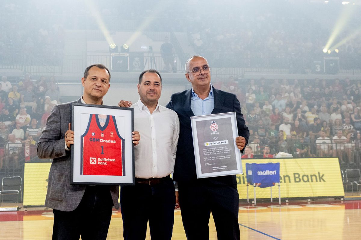 Raiffeisen Bank și CSM Oradea – împreună pentru performanță și comunitate