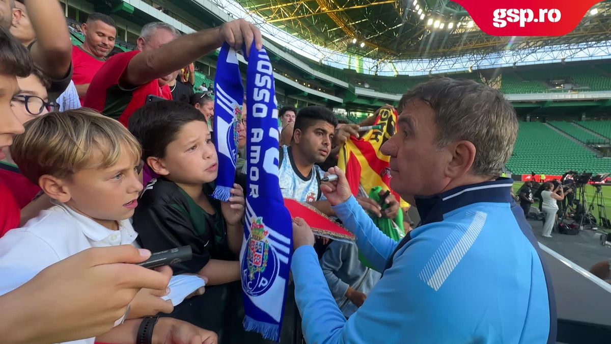 Gică Hagi, la Legends Charity Game