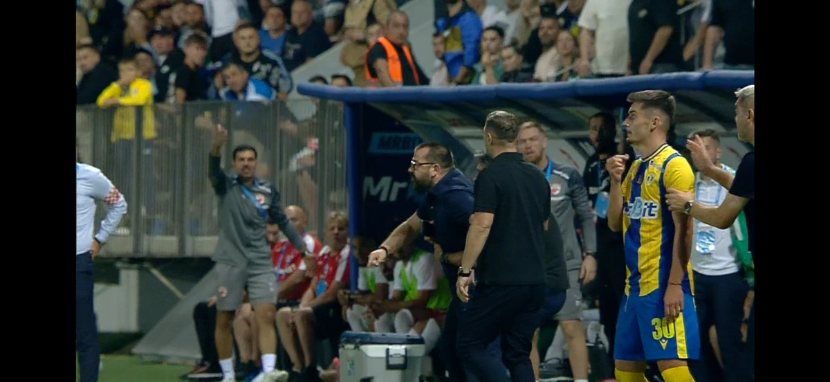 Gesturi huliganice la Ploiești » Oficialul Petrolului a vrut să sară la bătaie cu Andrei Chivulete și-a fost luat pe sus de oamenii din club