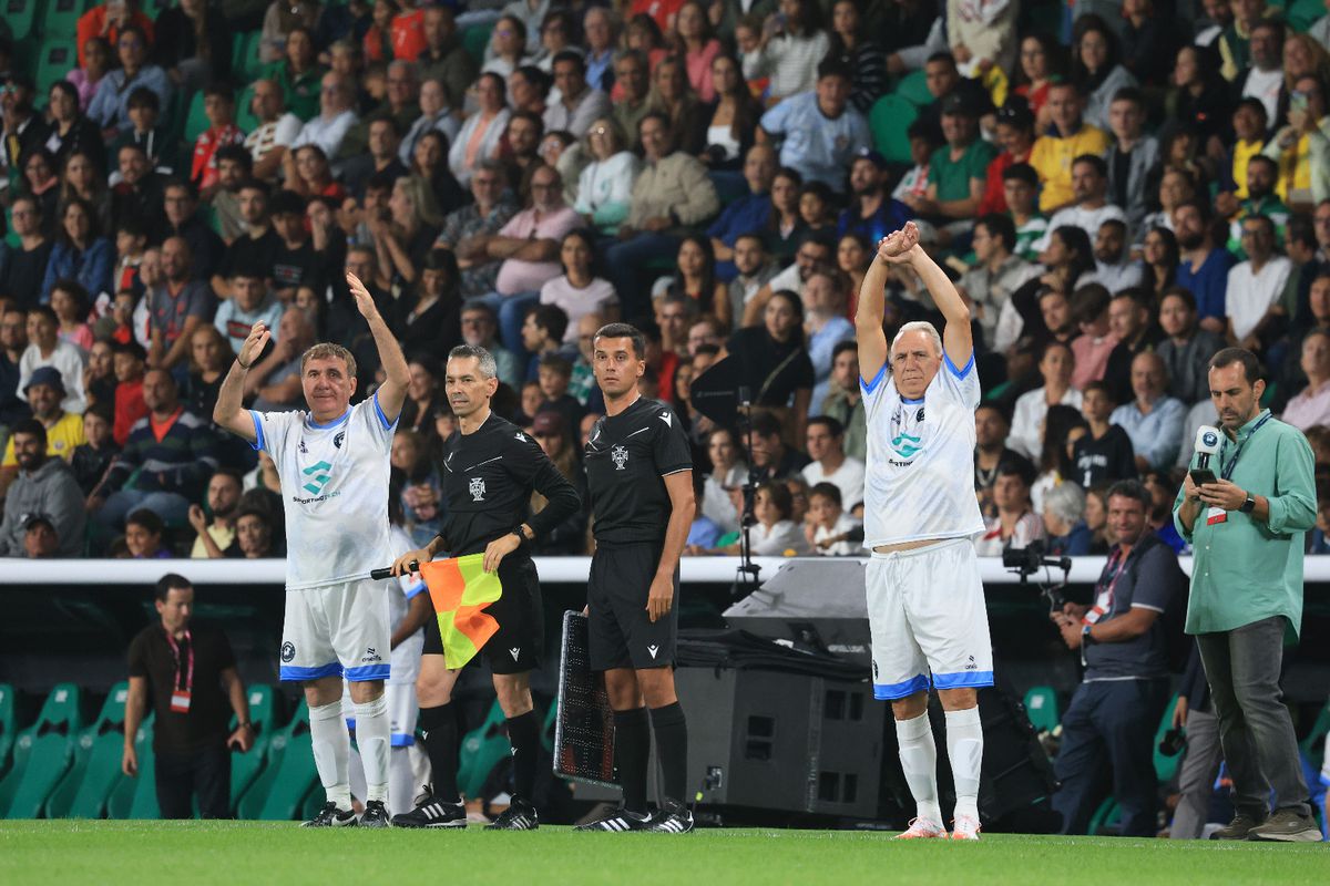 Gică Hagi în Legends Charity Game/ foto: Ionuț Iordache GSP