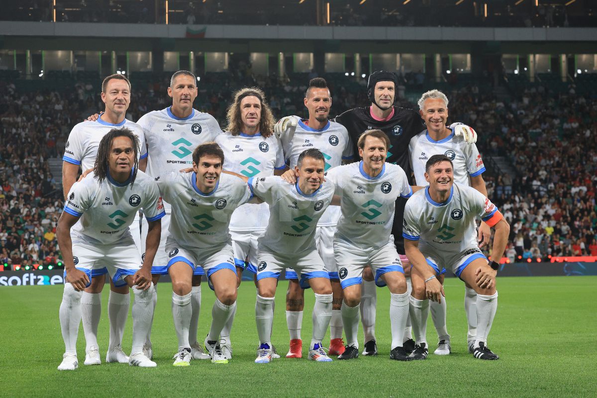 Îl mai recunoști pe Christian Karembeu? Spectacol la „Legends Charity Game