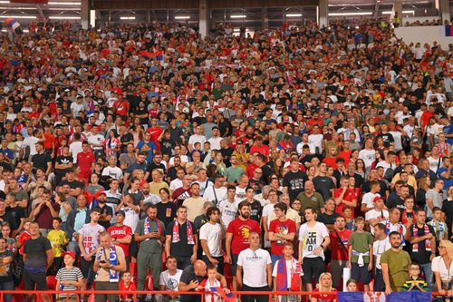 Serbia - Albania, mutat pe alt stadion pentru prevenirea incidentelor. FOTO: Imago Images