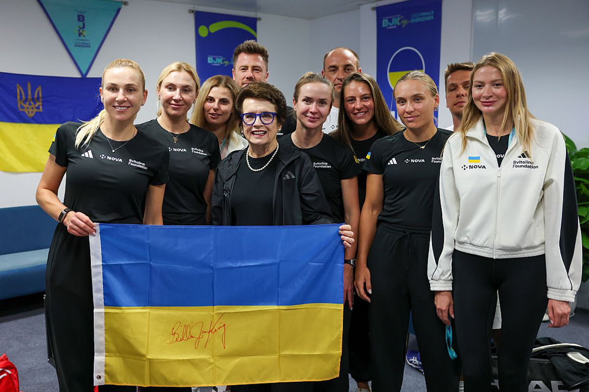 Ucrainencele, paradă de modă înainte sferturilor din Billie Jean King Cup! Vor să producă surpriza