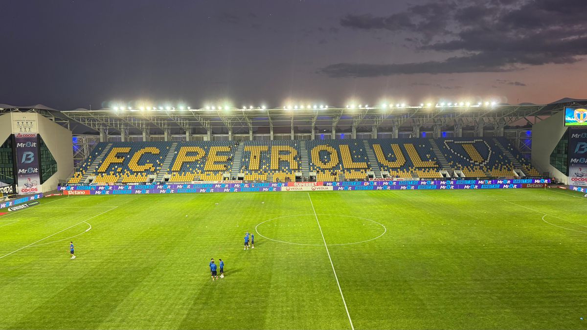 Petrolul - Dinamo, imagini înaintea partidei de pe „Ilie Oană”