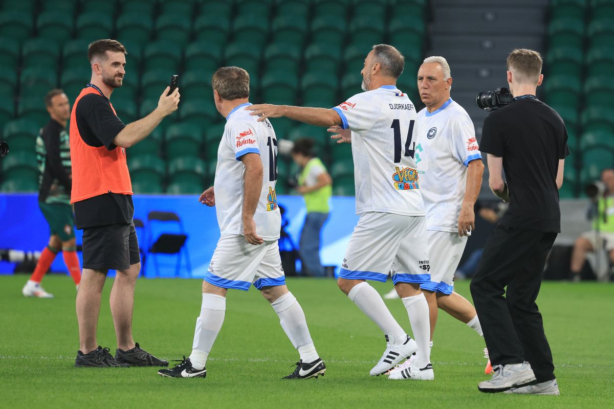 Gică Hagi, la Legends Charity Game