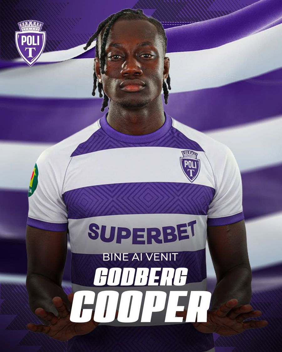 Atacantul Godberg Cooper a revenit în România