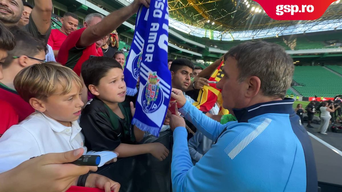 Gică Hagi, la Legends Charity Game